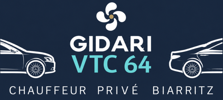Logo GIDARI VTC 64 – Chauffeur privé à Biarritz